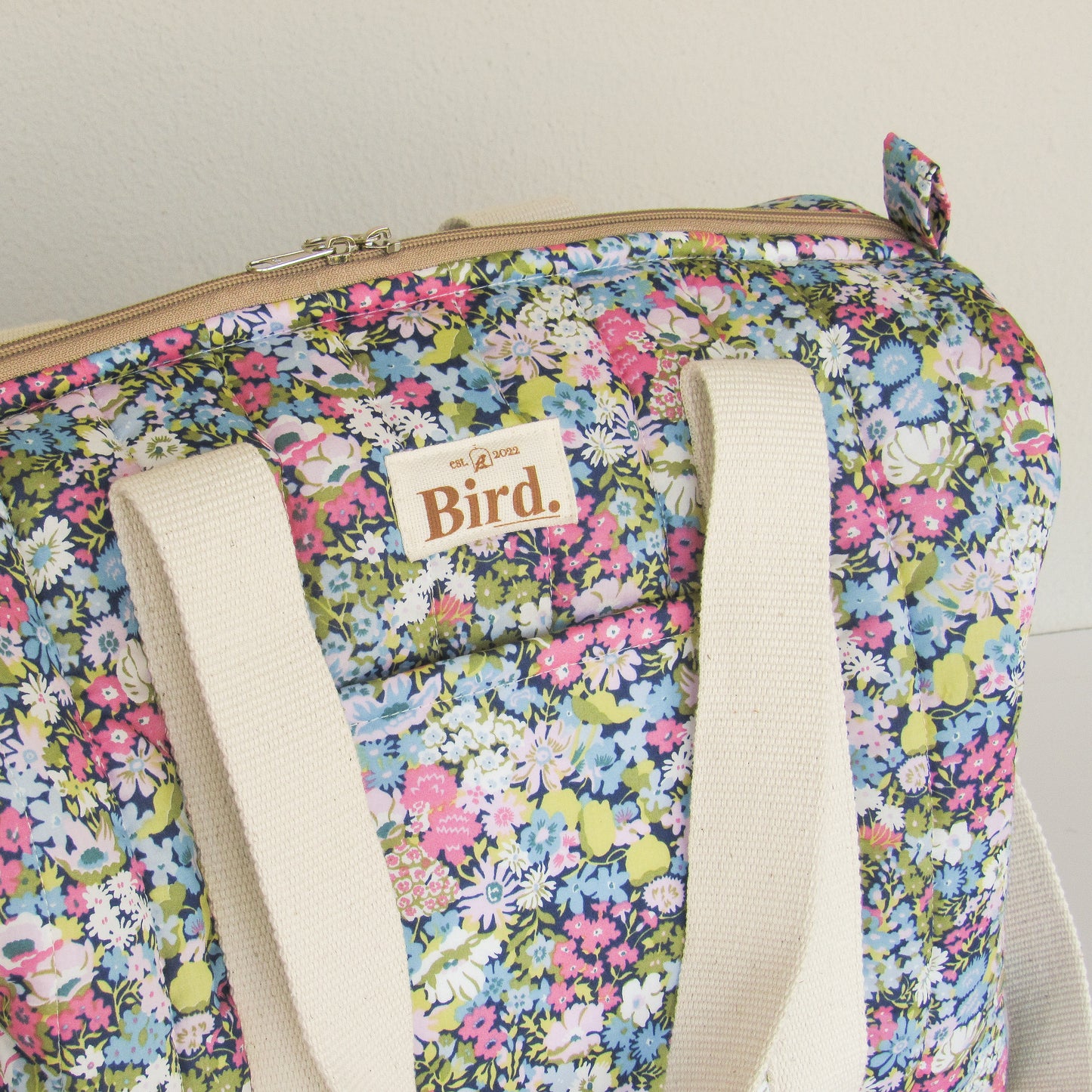 Charlotte quilted duffelbag