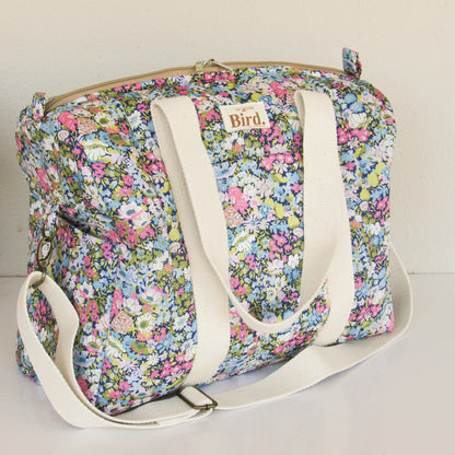 Charlotte quilted duffelbag