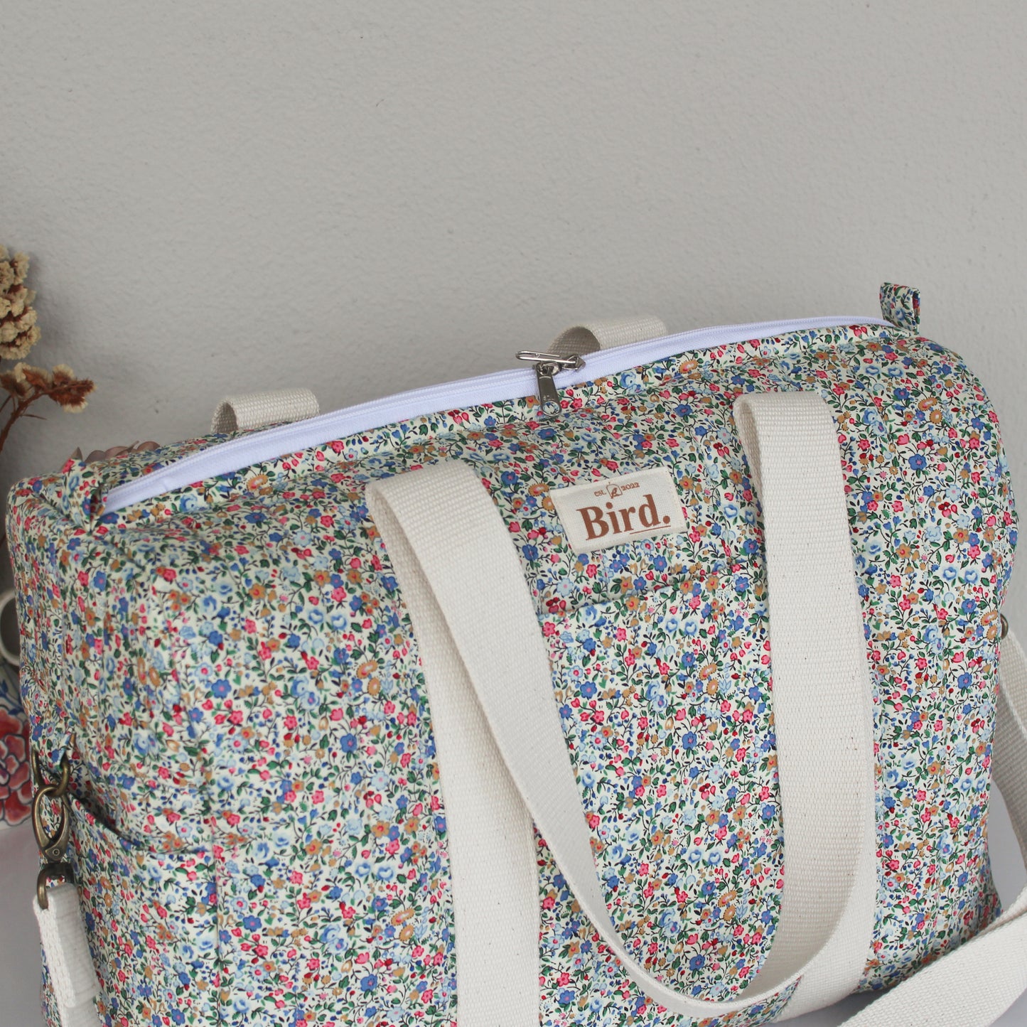 Clara quilted duffel bag