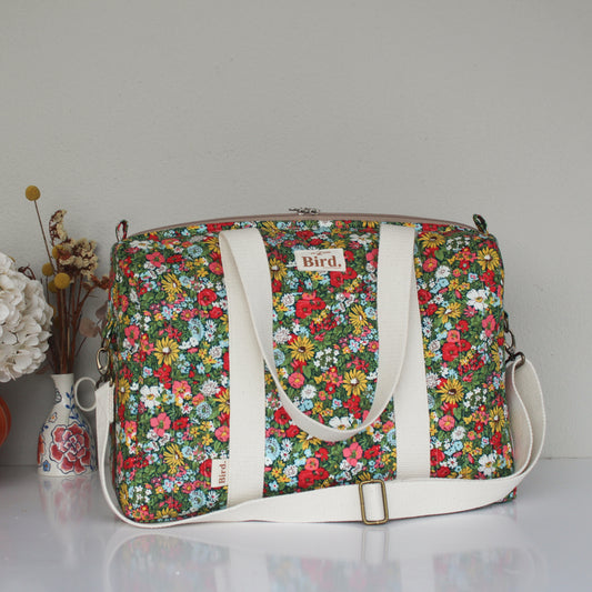 Helena quilted duffel bag