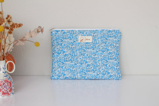 Bluebell zipper pouch