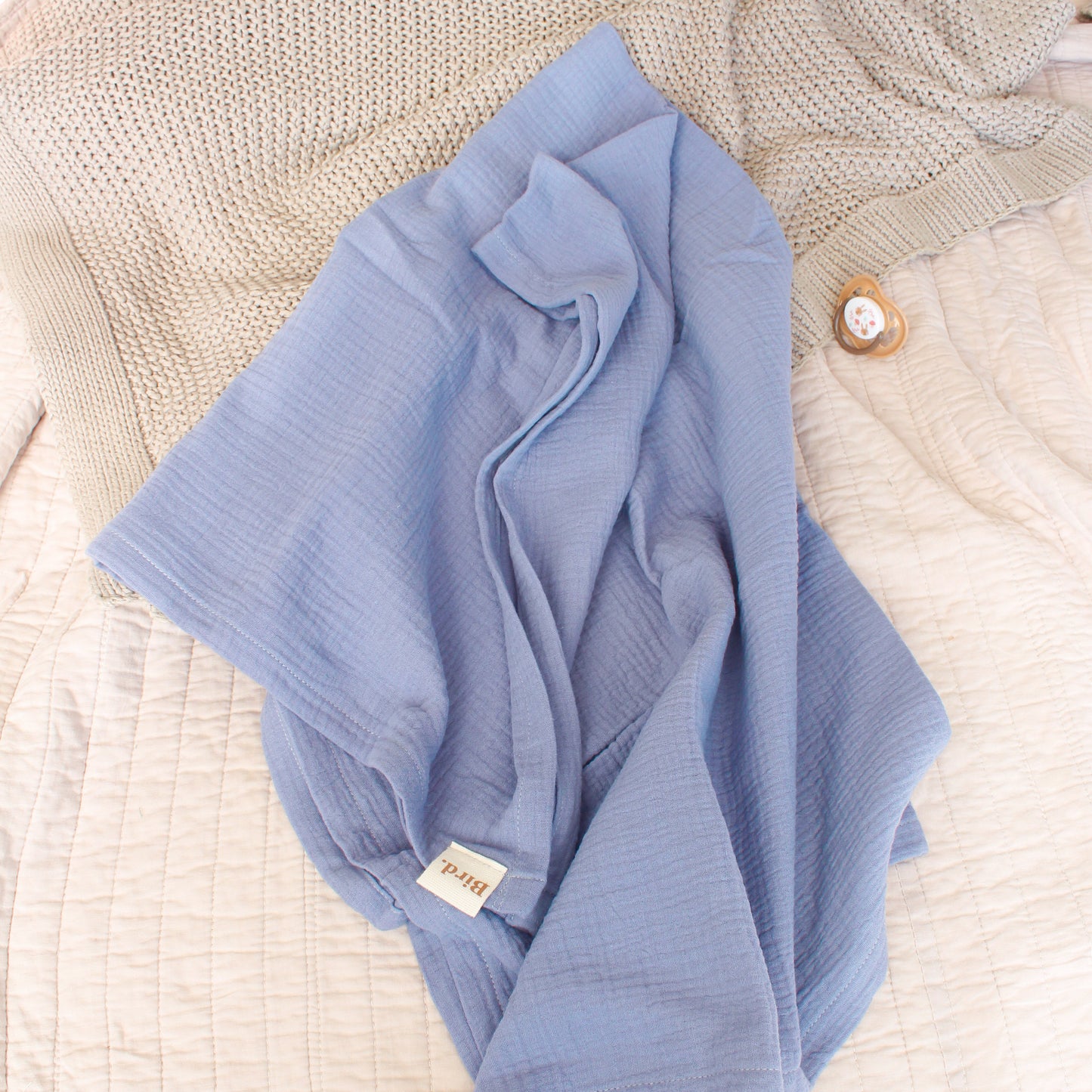 Swaddle blanket - Periwinkle